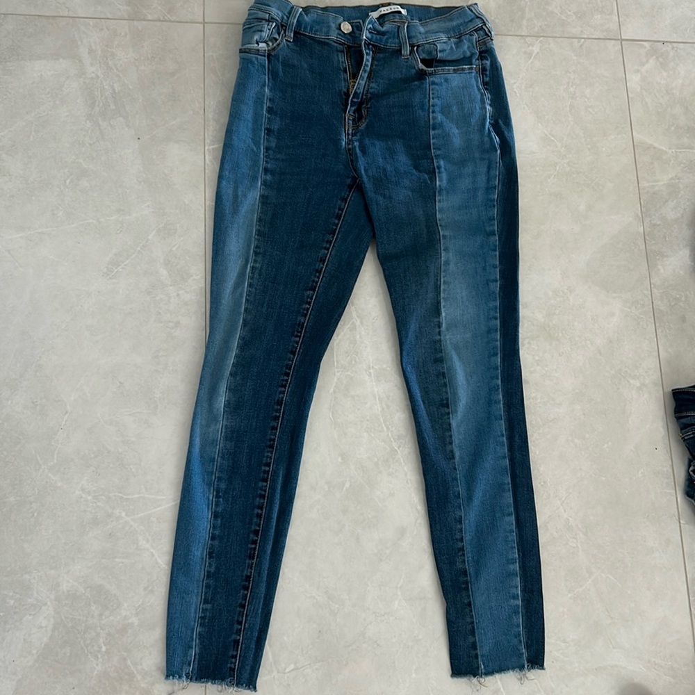 PACSUN TWO TONE HIGH RISE JEGGING SIZE 26